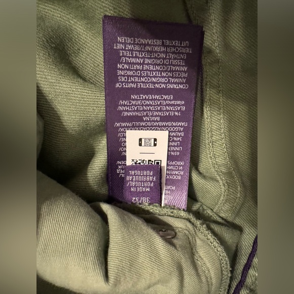 Ralph Lauren Purple Label Green Slim Fit Denim - Picture 2 of 3